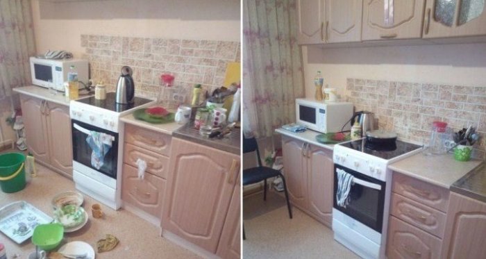Генеральная уборка в квартире и кухне